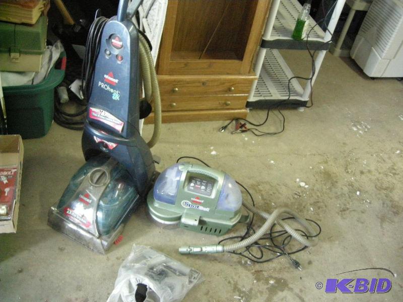lot 41 image: 2 Bissell Steam Cleaners