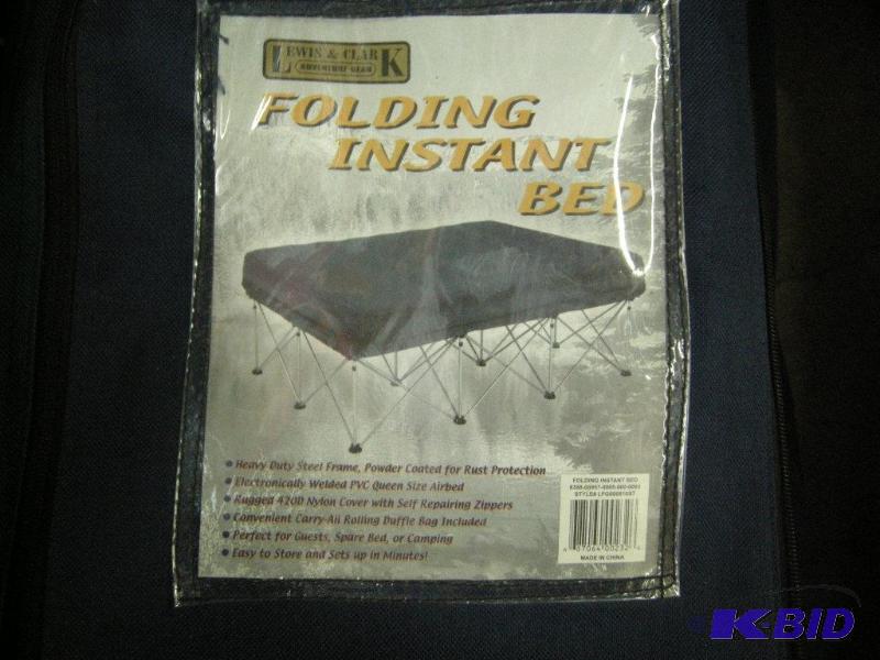 lot 55 image: Folding Instant Bed