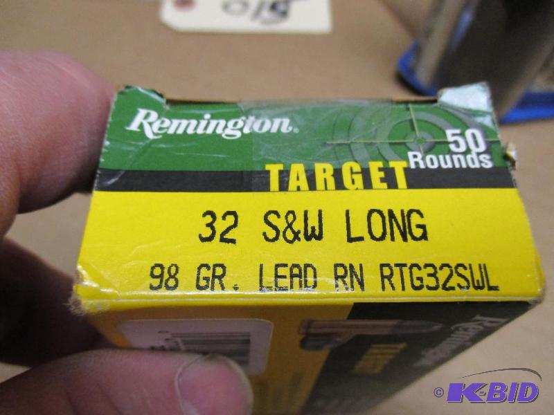 Ammo, .32 long, full box...