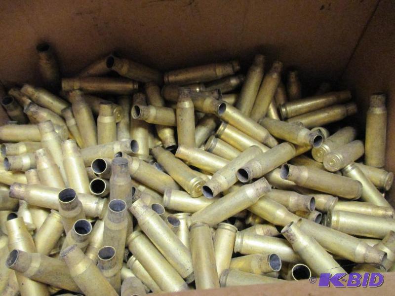 .308 brass, large lot of empty brass...