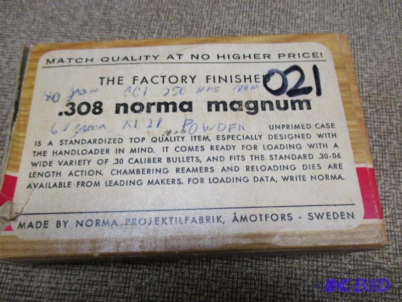 .308 ammo, 15 rounds...