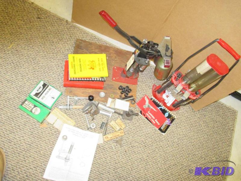 2 reloaders, MEC and Lyman, many extra parts ...