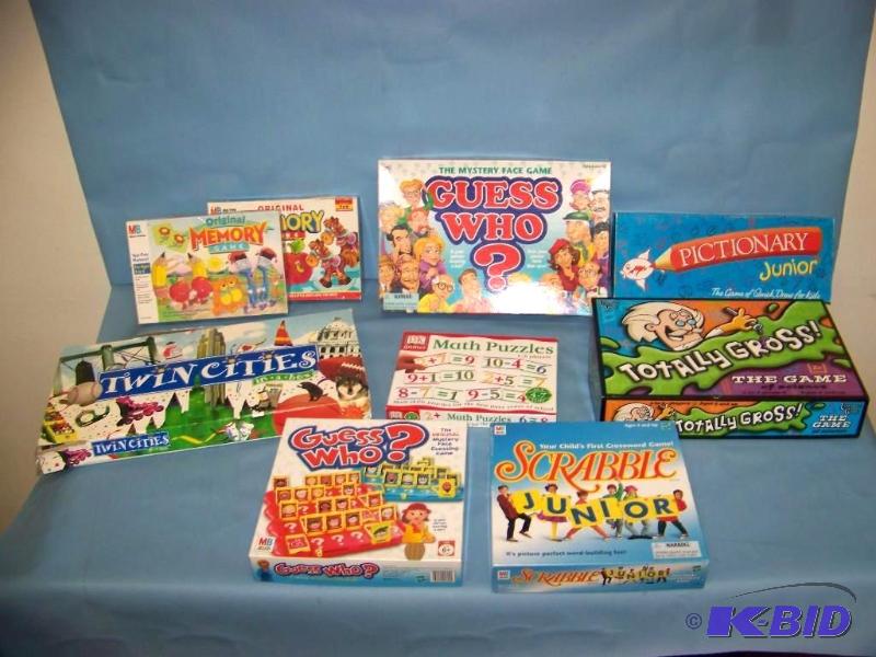 lot 36 image: Kids Board Games