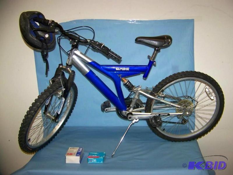 lot 47 image: 21-Speed Bike  Bicycle, Helmet and (2) replacement Tubes
