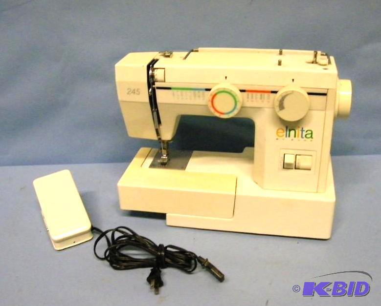 lot 62 image: Elnita, Sewing Machine