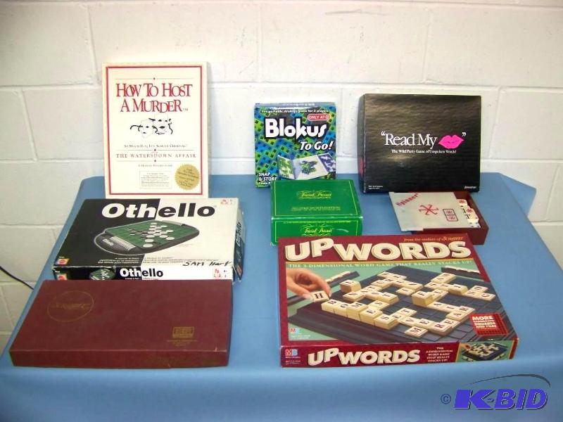 lot 7 image: Grown-Up Board Games