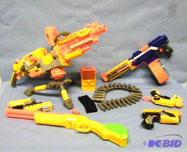 lot 76 image: Nerf Gun lot