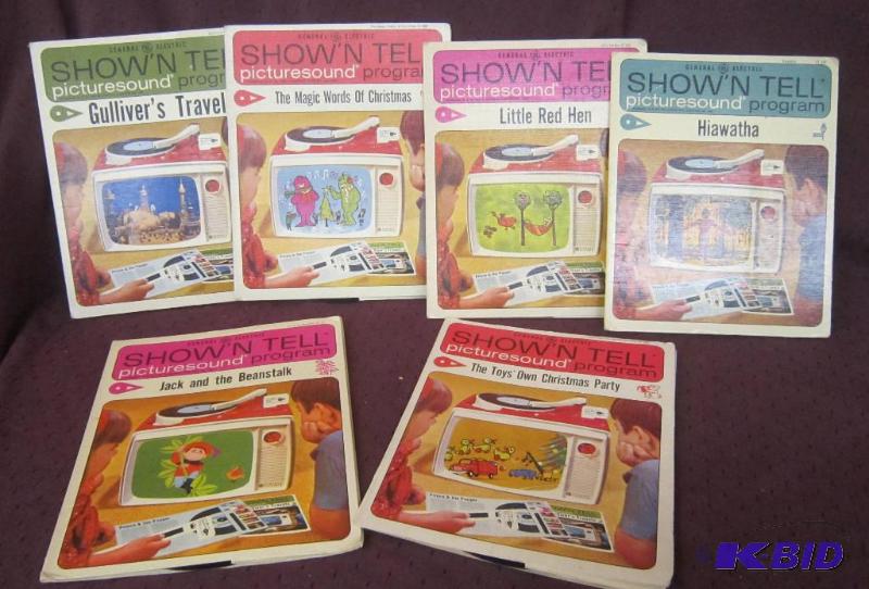 lot 579 image: Show N Tell - General Electric Records Picturesound Program - Collectible