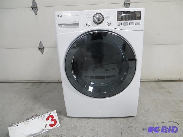 lot 3 image: LG Electric Dryer