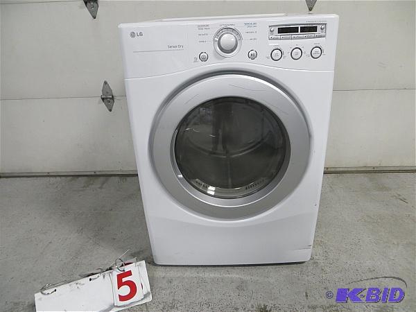 lot 5 image: LG Electric Dryer