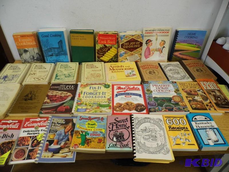 Large Lot of Cookbooks