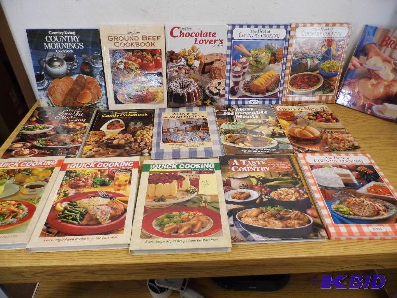 Large Lot of Cookbooks