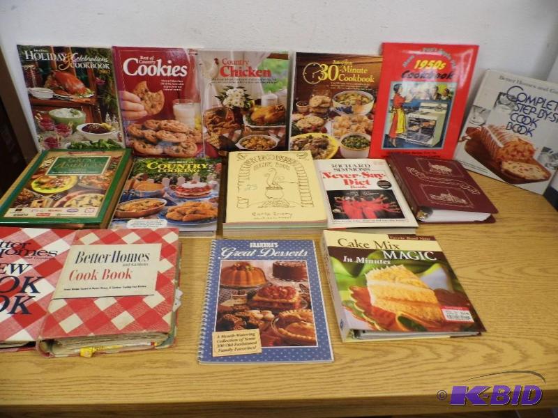 Large Lot of Cookbooks