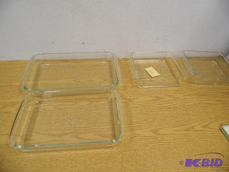 4 Piece Pyrex Baking Dishes