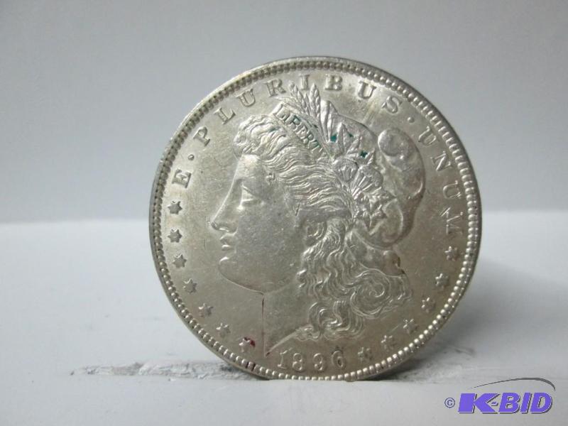 1896 Morgan Silver Dollar