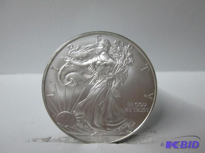 2008 Silver American Eagle