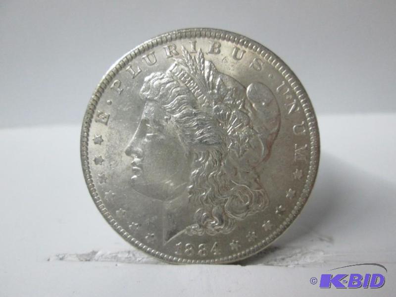 1884 Morgan Silver Dollar