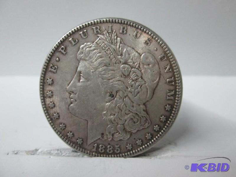 1885 Morgan Silver Dollar