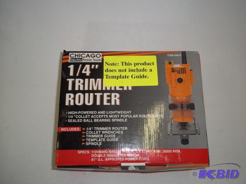 New in Package 14 inch Trimmer Router...
