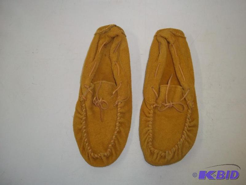 Suede Leather Moccasins, Size M11...