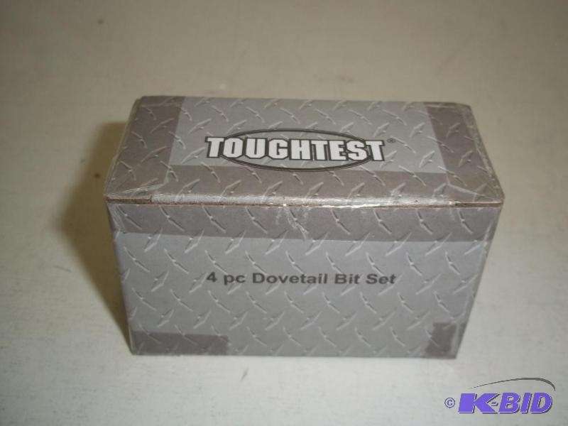 New Toughtest Router Bits 4 Piece Dovetail bi...