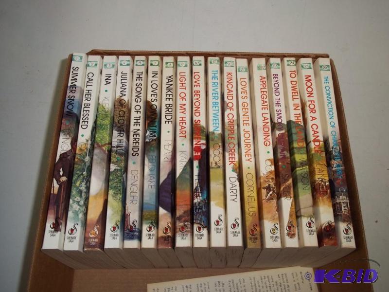 Book set of Jacquelyn Cook books...