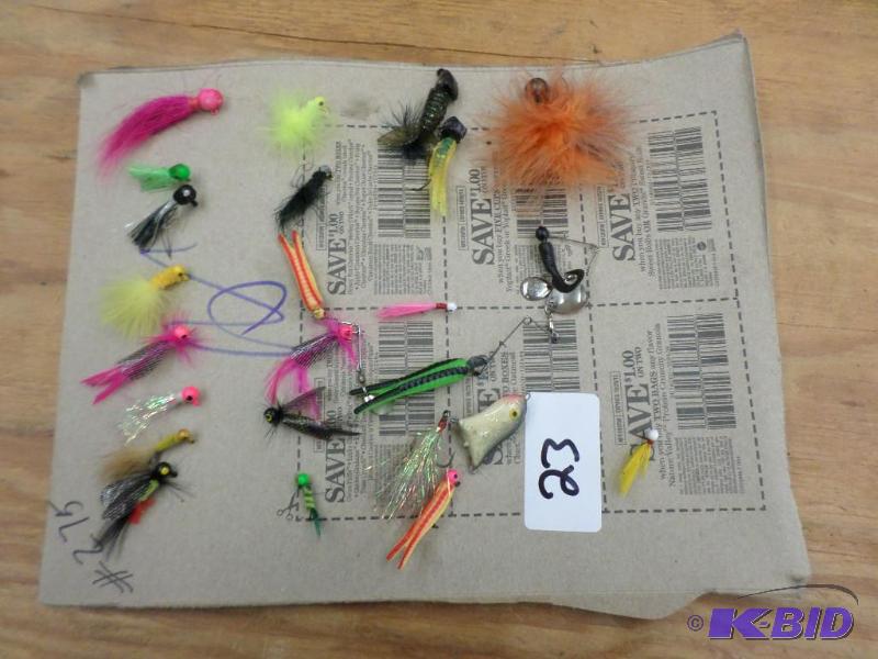 lot 23 image: (20) Various Fishing Lures...