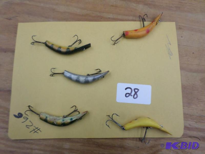 lot 28 image: (5) Lazy Ike Lures...