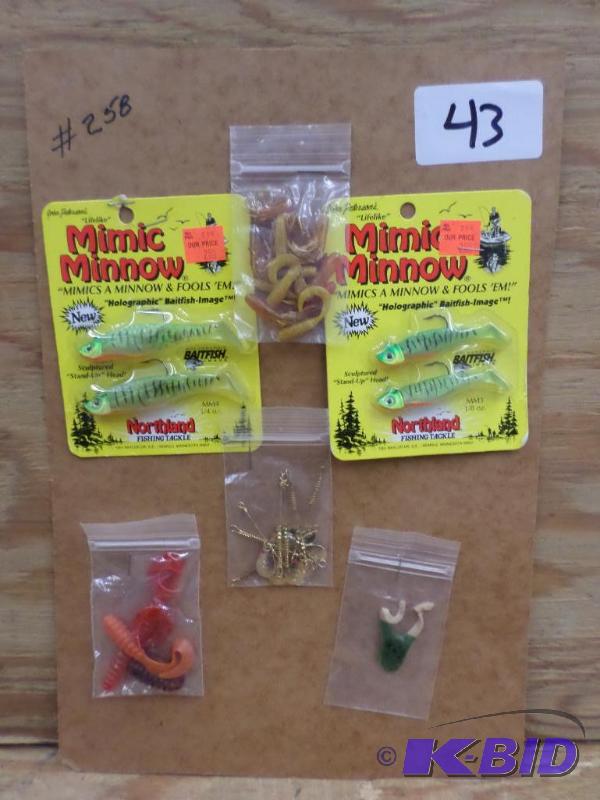lot 43 image: Lot Of Various New Unused Fishing Tackle...
