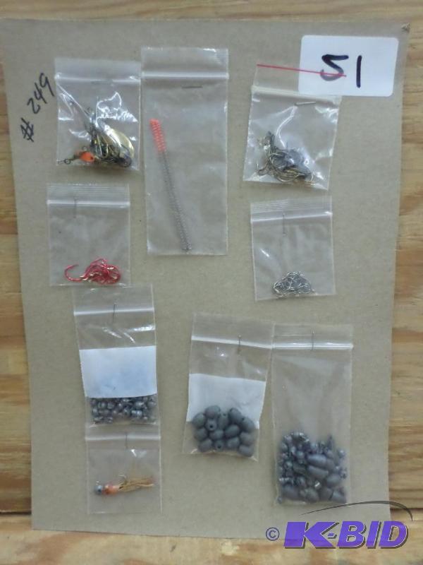 lot 51 image: Lot Of Various New Unused Fishing Tackle...