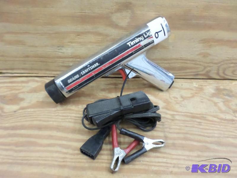 lot 9 image: Sears 12Volt Timing Light...