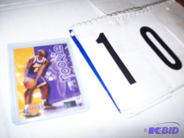 1996 Skybox Premium Kobe Bryant Rookie Card #...