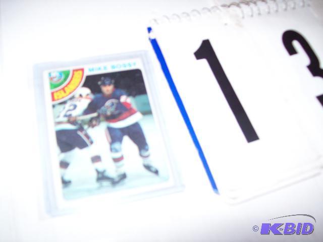 1978-79 Topps Mike Bossy Rookie Card #115. Ca...