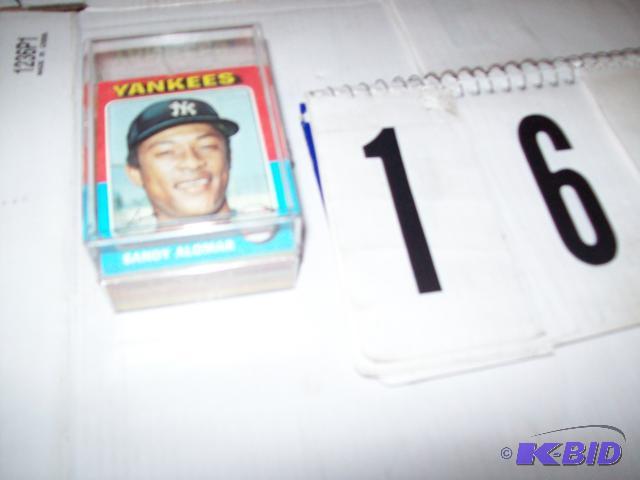 54 Card Lot of 1975 Topps Baseball Cards are ...