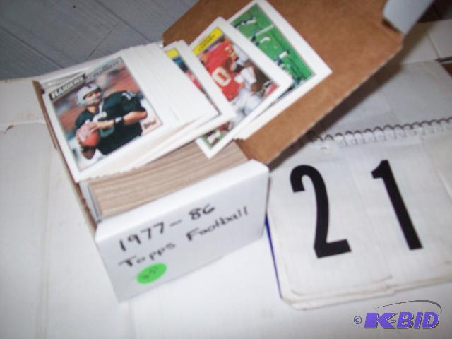 Approx. 250 Topps Football Cards from 1977-8...