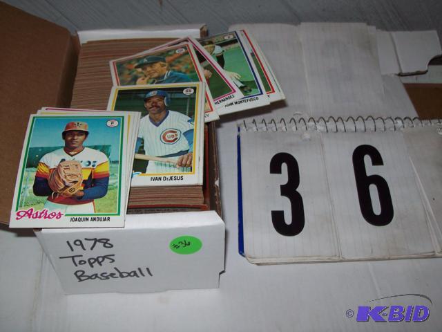 400 count box of 1978 Topps baseball in EX-NM...