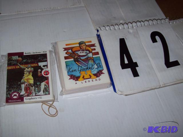 Lot of Minnesota Gopher Basketball &amp Hock...