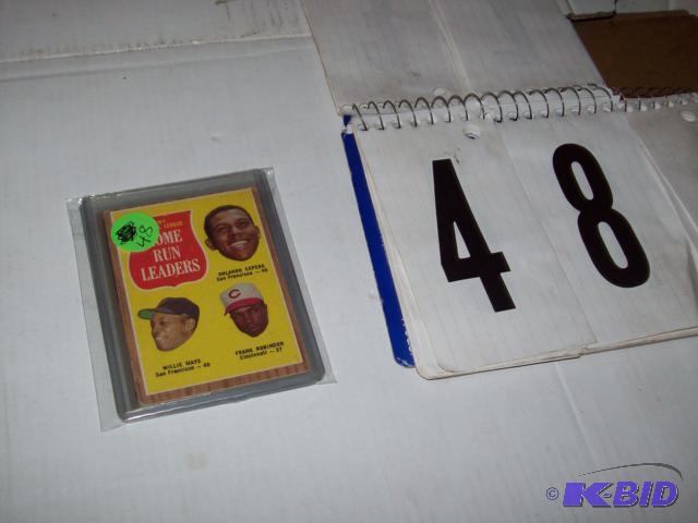1962 Topps Orlando Cepeda &amp Willie Mays H...
