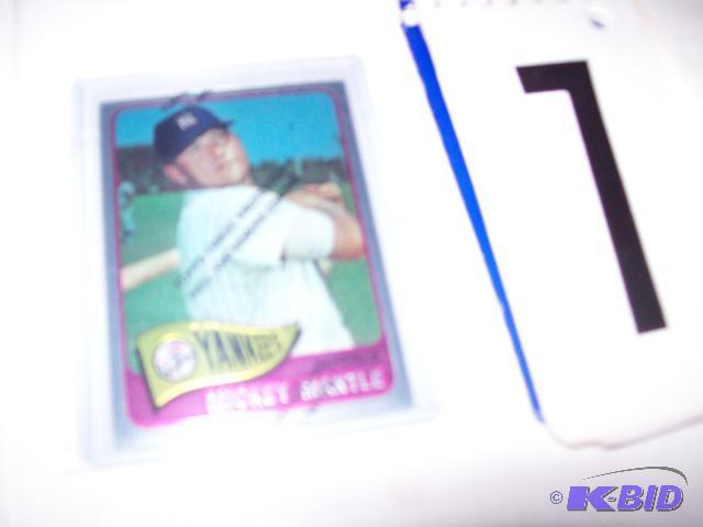 1996 Topps Mickey Mantle 1965 Chrome Reprint ...