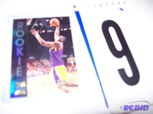 1996 TSC Kobe Bryant Rookie Card #R9. NMT-MT...