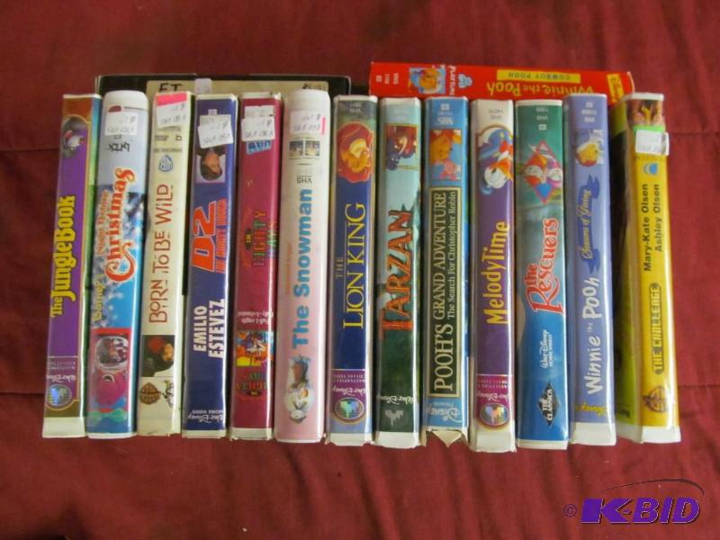 Childrens VHS movies