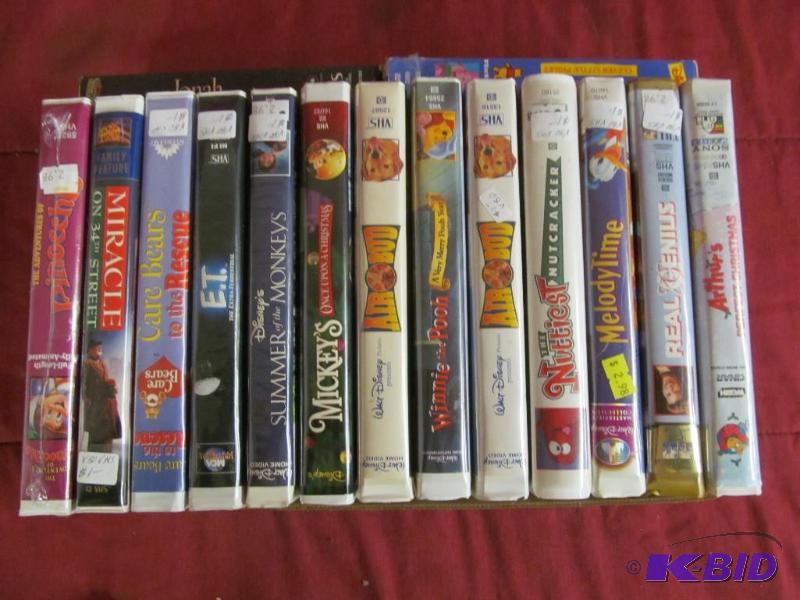 Childrens VHS movies