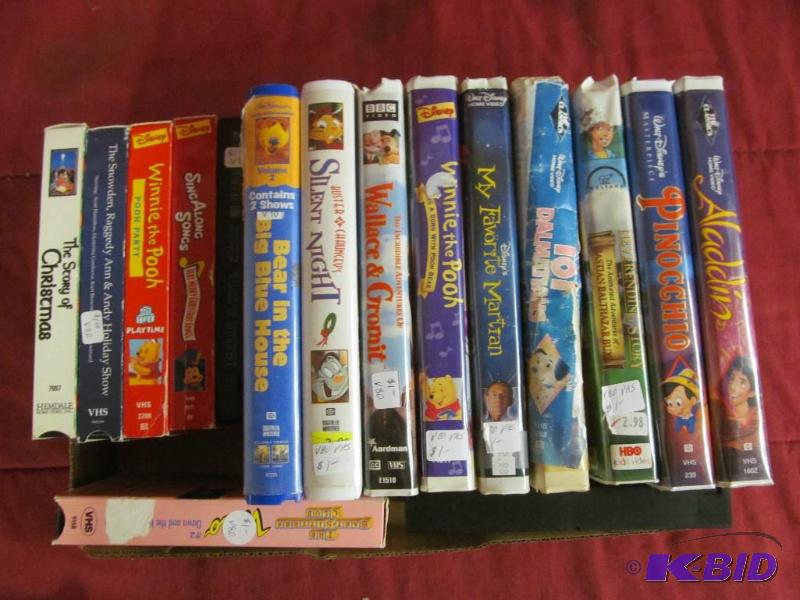 Childrens VHS movies