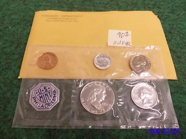 1962 US Mint Set 90% Silver...