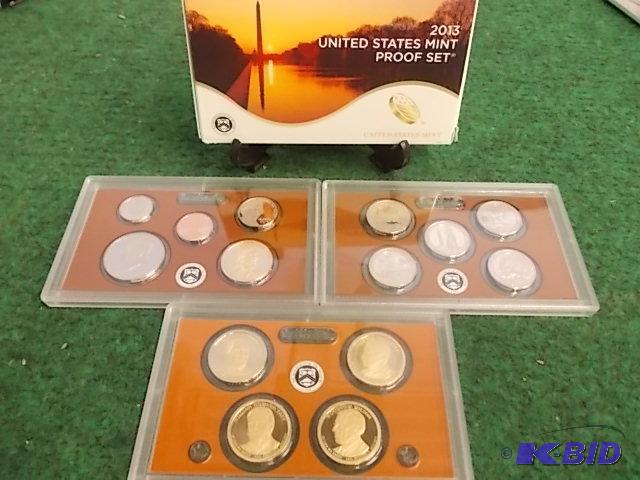 2013 US Proof Set With State Quarters, Presid...