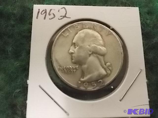 1952 Washington Quarter...