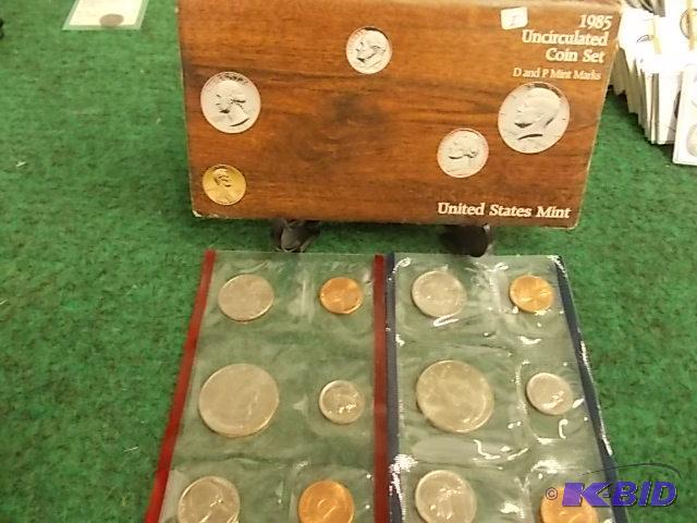 1985 US Mint Set P&ampD...