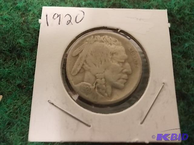 1920 Buffalo Nickel Strong Date...