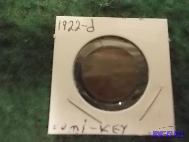 1922 D Lincoln Penny (Semi-Key)...