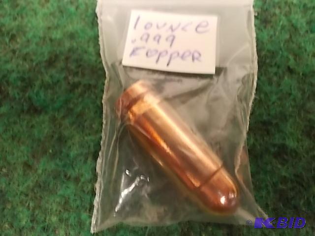 1-Oz. .999 Fine Copper Bullet Commemorative...